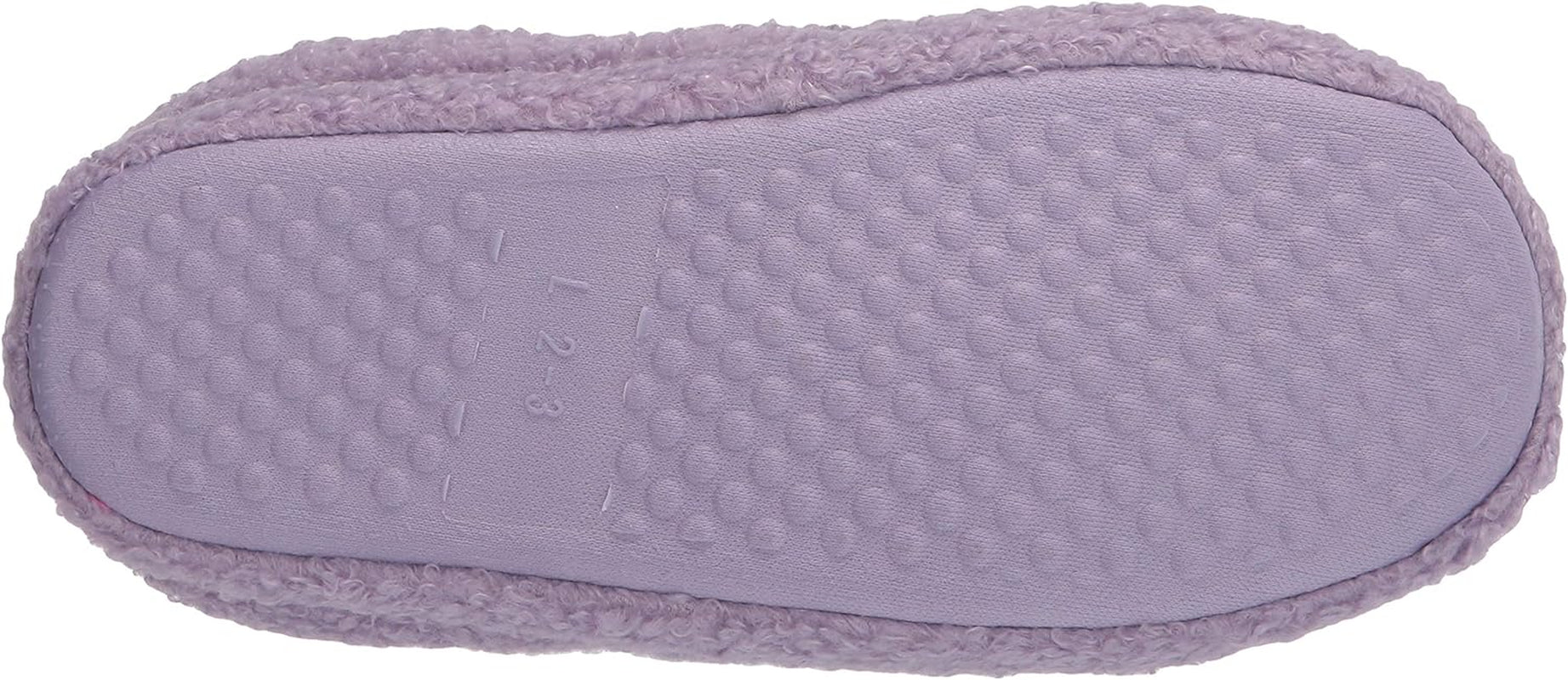 Girls Slip-On Clogs - Fuzzy Comfy Warm Memory Foam Sherpa Slippers with Satin Bow